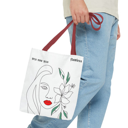 Flawless Woman Tote Bag - Stylish Chic Design for Confident Women