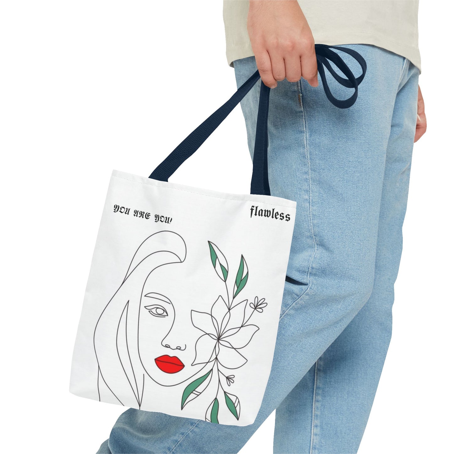 Flawless Woman Tote Bag - Stylish Chic Design for Confident Women