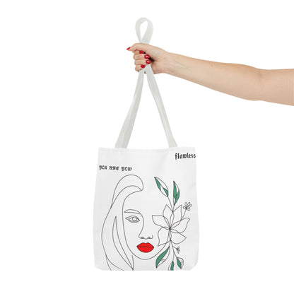 Flawless Woman Tote Bag - Stylish Chic Design for Confident Women