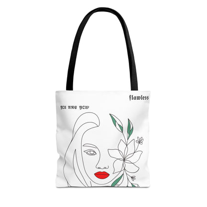 Flawless Woman Tote Bag - Stylish Chic Design for Confident Women