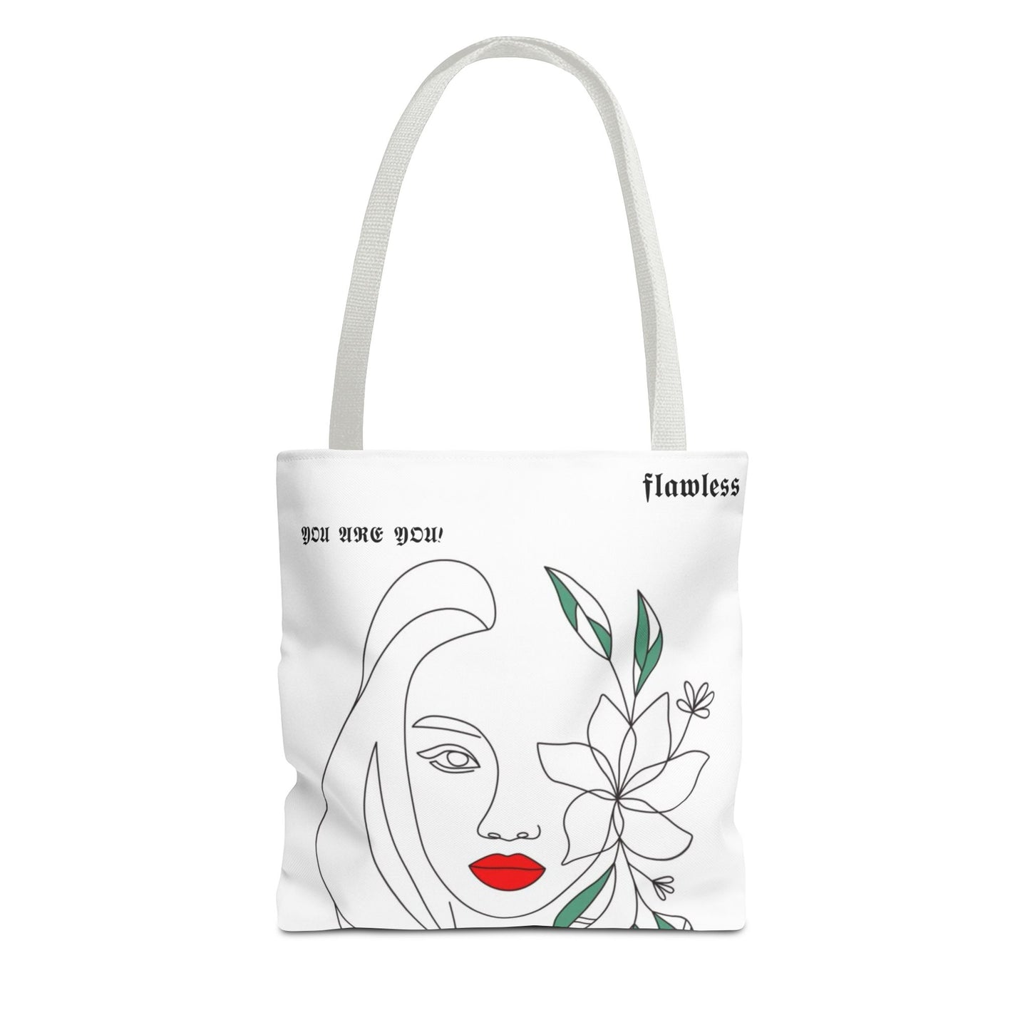 Flawless Woman Tote Bag - Stylish Chic Design for Confident Women