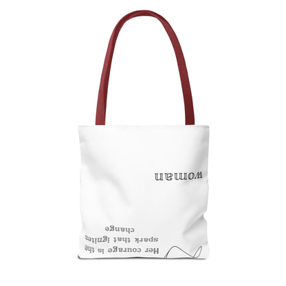 Flawless Woman Tote Bag - Stylish Chic Design for Confident Women