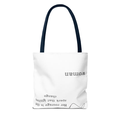 Flawless Woman Tote Bag - Stylish Chic Design for Confident Women