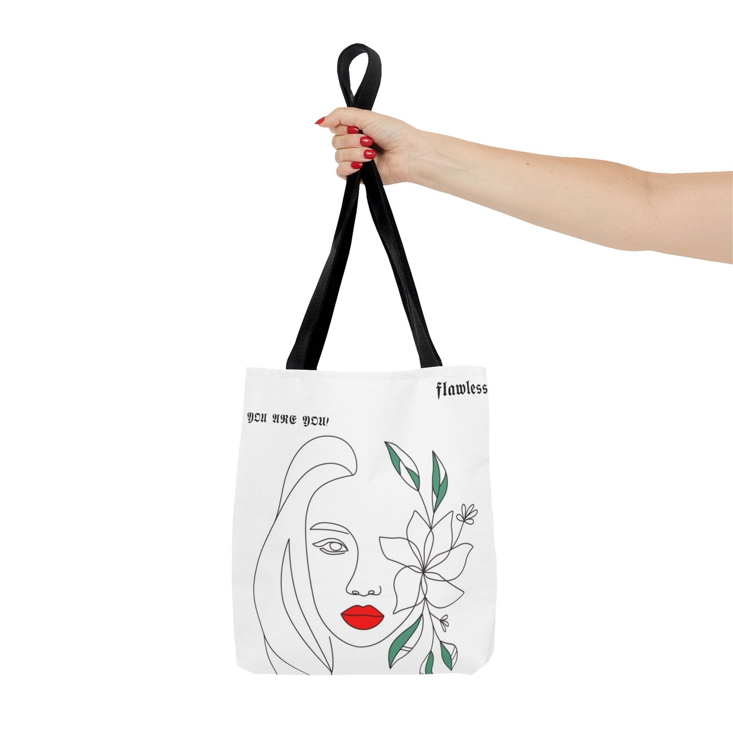 Flawless Woman Tote Bag - Stylish Chic Design for Confident Women