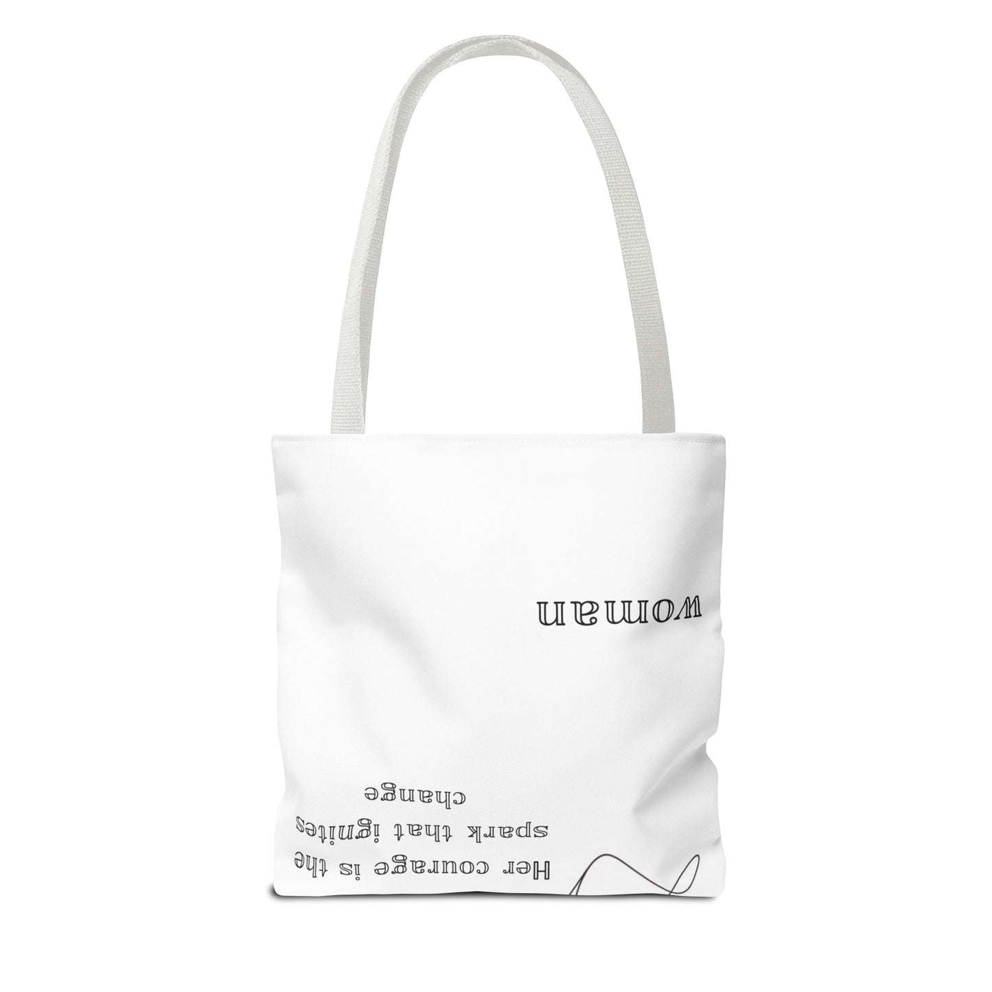 Flawless Woman Tote Bag - Stylish Chic Design for Confident Women