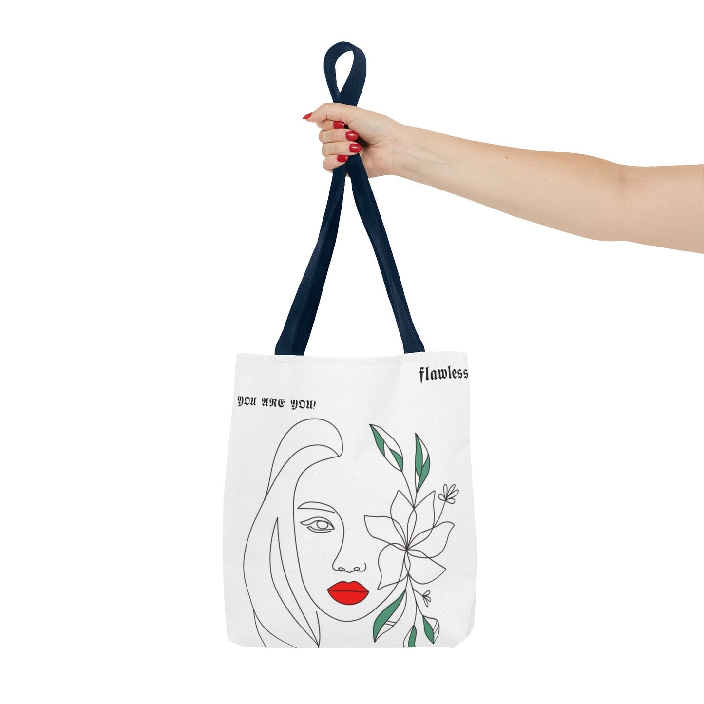 Flawless Woman Tote Bag - Stylish Chic Design for Confident Women