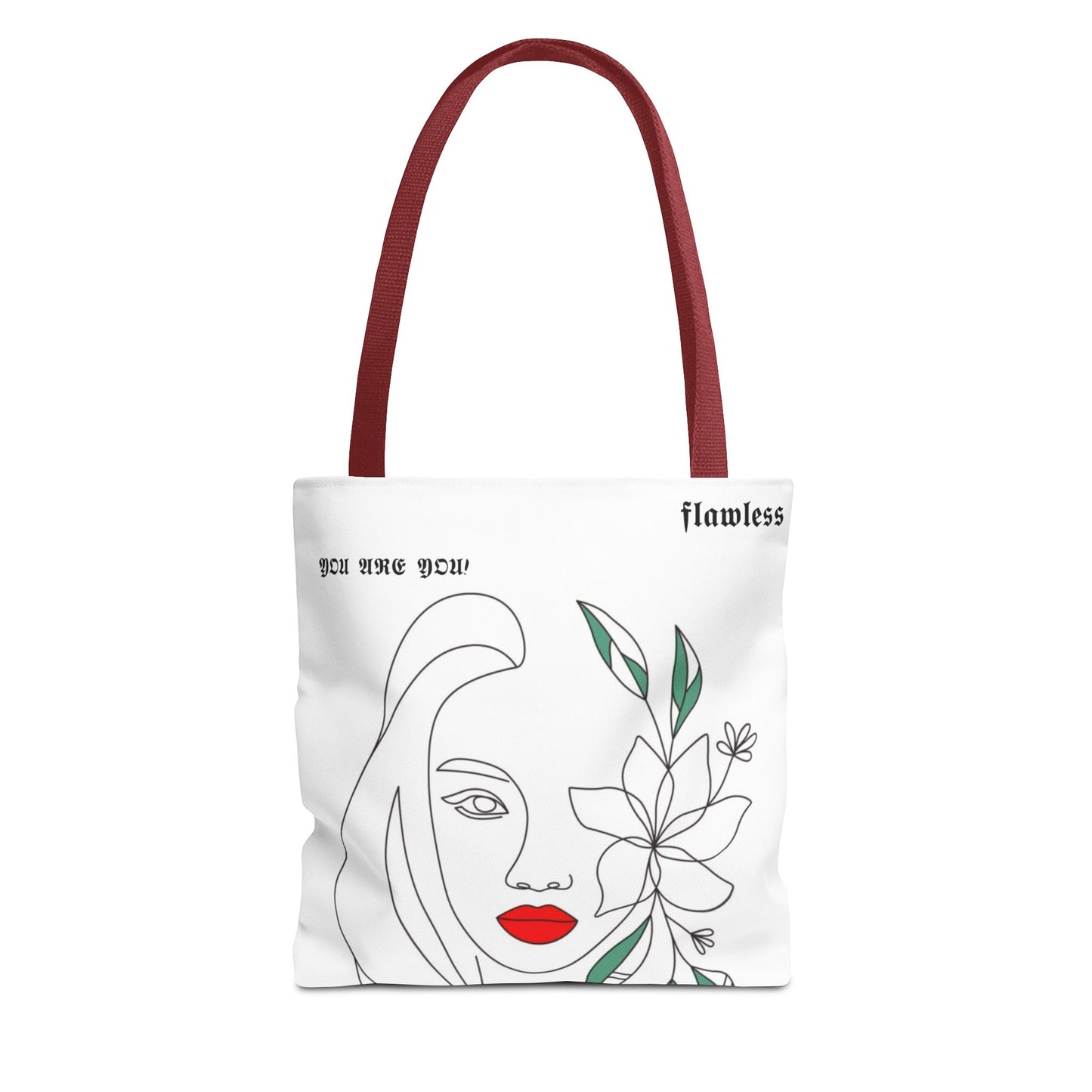 Flawless Woman Tote Bag - Stylish Chic Design for Confident Women