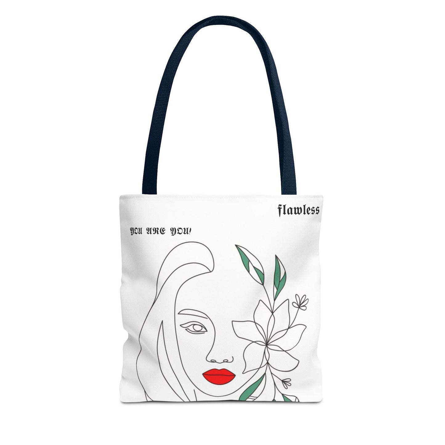 Flawless Woman Tote Bag - Stylish Chic Design for Confident Women