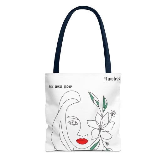 Flawless Woman Tote Bag - Stylish Chic Design for Confident Women