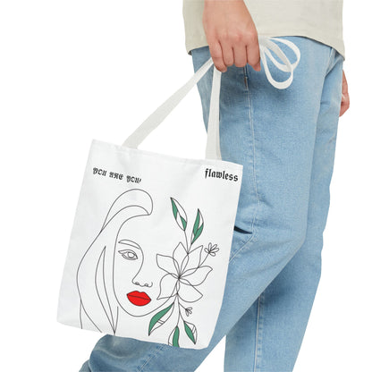 Flawless Woman Tote Bag - Stylish Chic Design for Confident Women